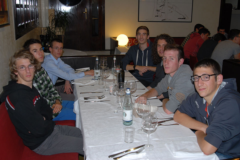 05/05/2015 - cena e consegna attestati