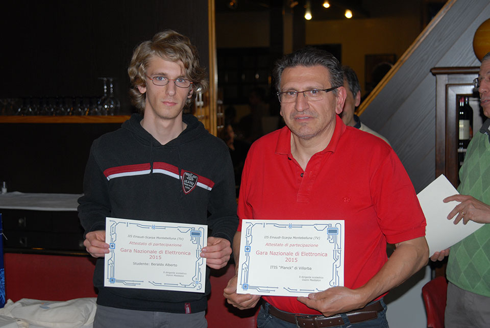 05/05/2015 - cena e consegna attestati