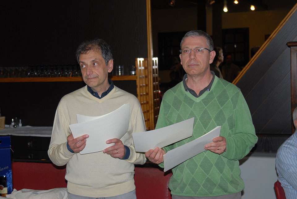 05/05/2015 - cena e consegna attestati