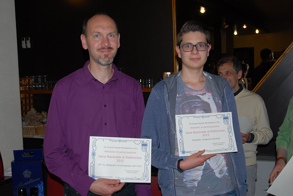 05/05/2015 - cena e consegna attestati