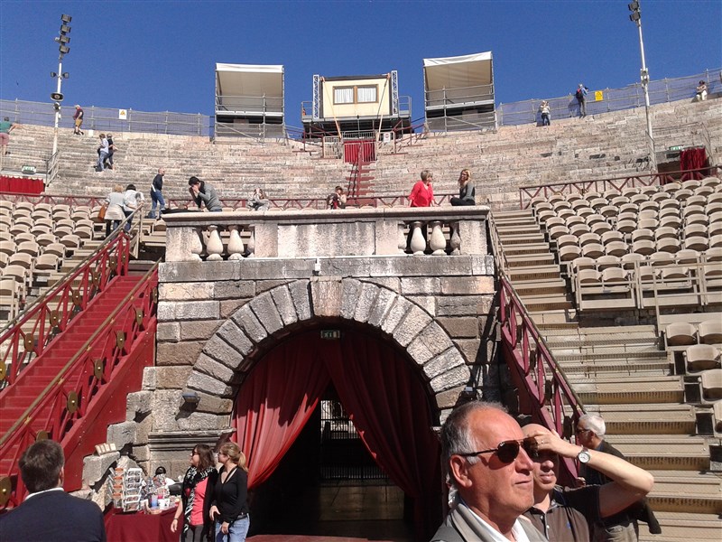 04/05/2016 - visita all'Arena
