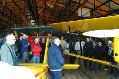 04/05/2017 - visita al Campo di volo F. Baracca, Nervesa della Battaglia (aerei storici costruiti da Giancarlo Zanardo)